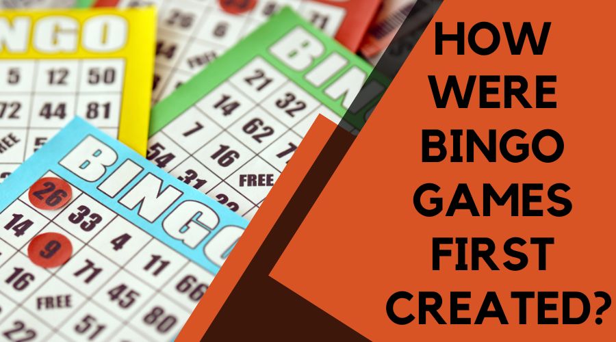 How were bingo games first created