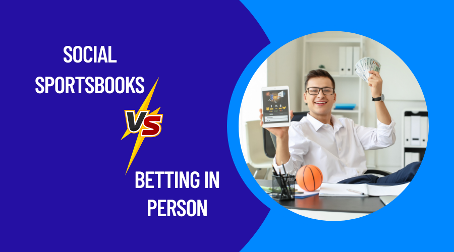 Social Sportsbooks vs. Betting in Person: How Do the Odds Compare?